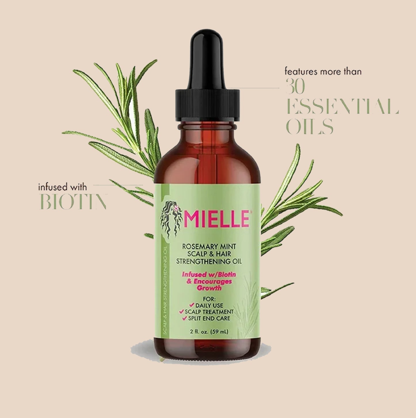 Mielle Hair Rosemary Oil